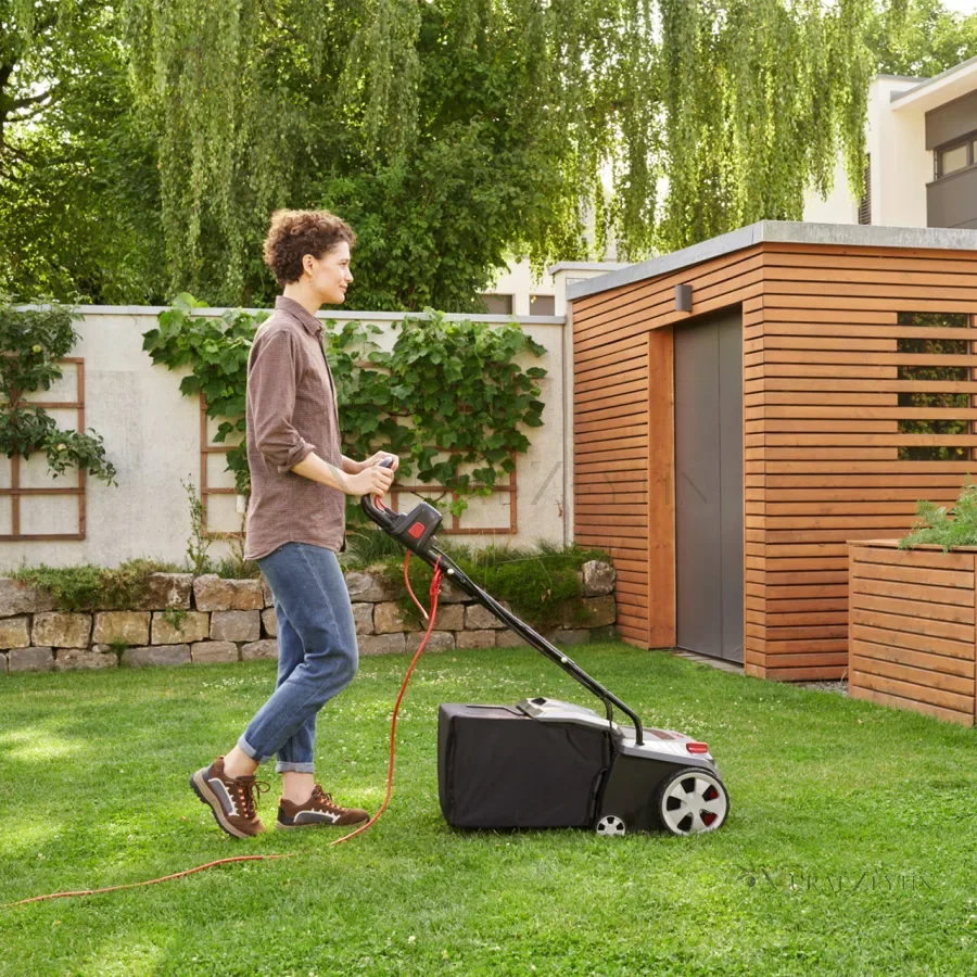 AL-KO 38.4 E Combi Care Elektrikli Vertikal ve Çim Havalandırma Makinesi 1400 W görsel 2