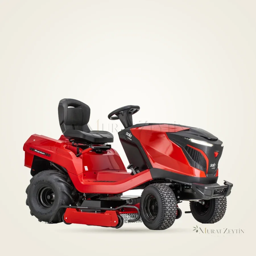 solo® by AL-KO T 22-110.4 HDH-A V2 Premium Çim Biçme Traktörü 110 cm, Sepetsiz (Uzun Ot)
