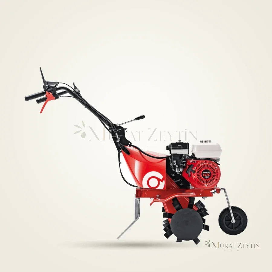 AL-KO MH 7505 VR çapa makinesi gidon ve motor görünümü