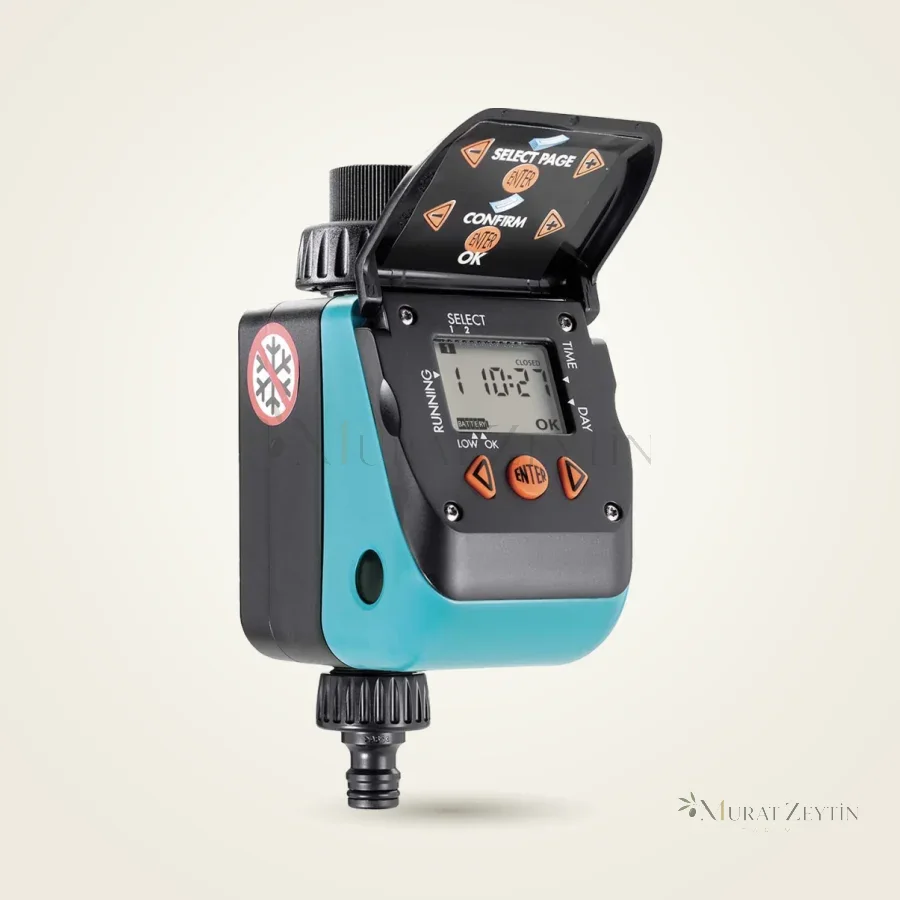 Claber 8412 Aquauno Video 2 Plus Otomatik Sulama Zamanlayıcısı