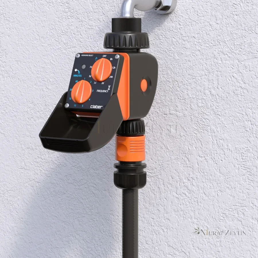 Claber 8609 Otomatik Hortum Bağlantısı 3/4" kullanım görseli
