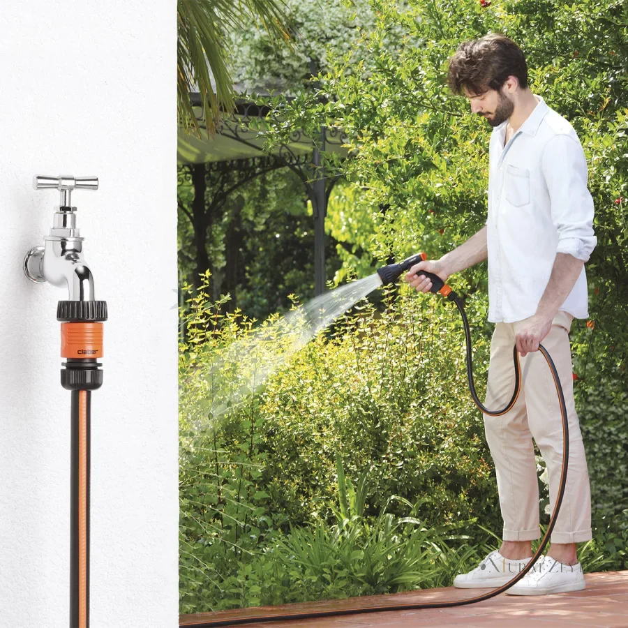Claber 8629 Dişli Musluk Adaptörü 1" kullanım görseli