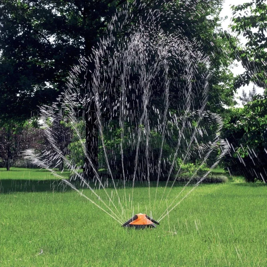 Claber 8675 Idrospray 2000 İki Kollu Döner Fıskiye (Alçak Basınçta Çalışır) kullanım görseli