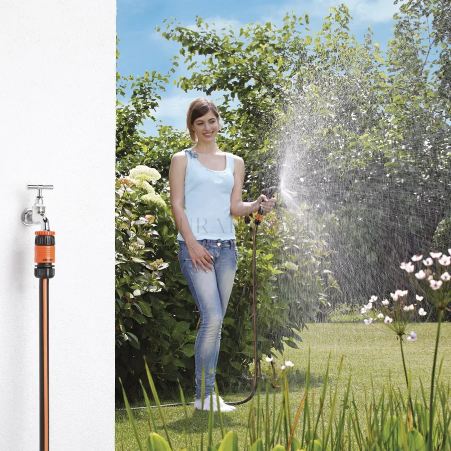 Claber 8804 Redüktörlü Musluk Adaptörü 1/2"-3/4" kullanım görseli