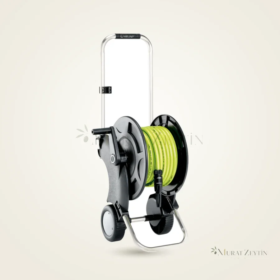 Claber 8933 Qubo Pronto Aquaviva 20 Hortum Arabası, 20 m Hortum ve Sulama Setli