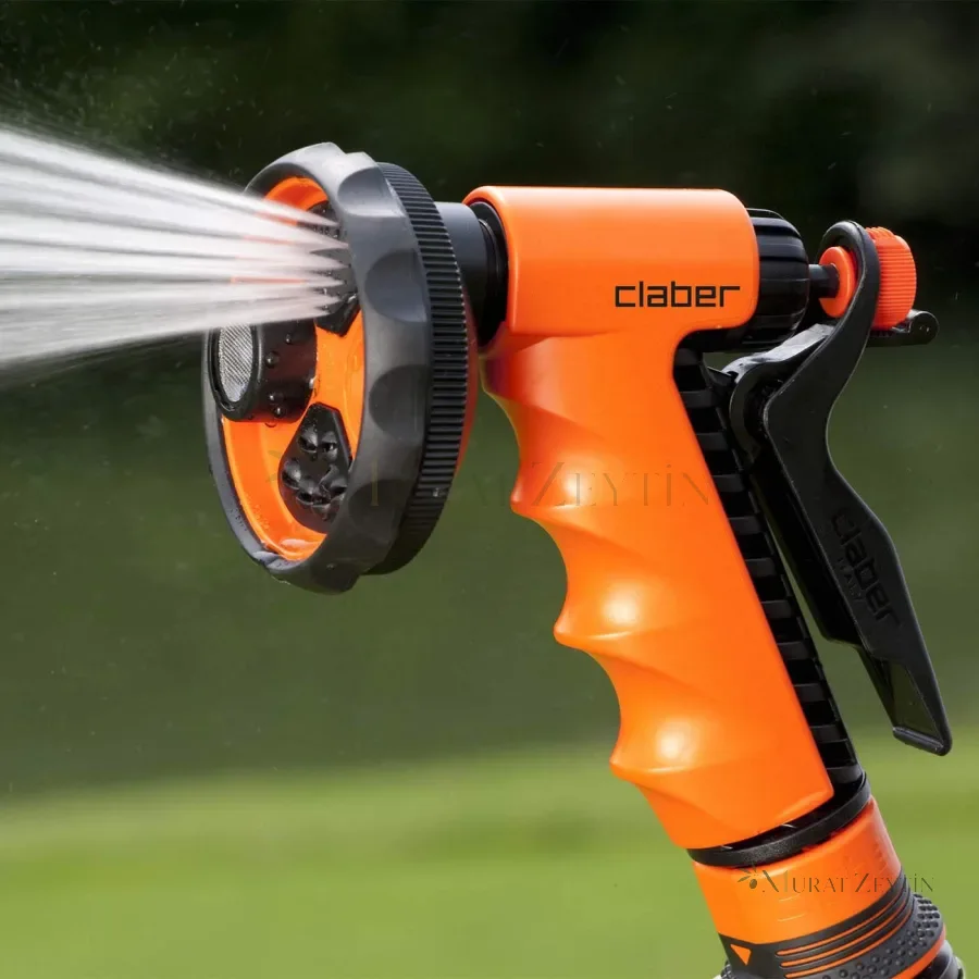 Claber 9391 Ergo-Garden 4 Fonksiyonlu Sulama Tabancası kullanım görseli
