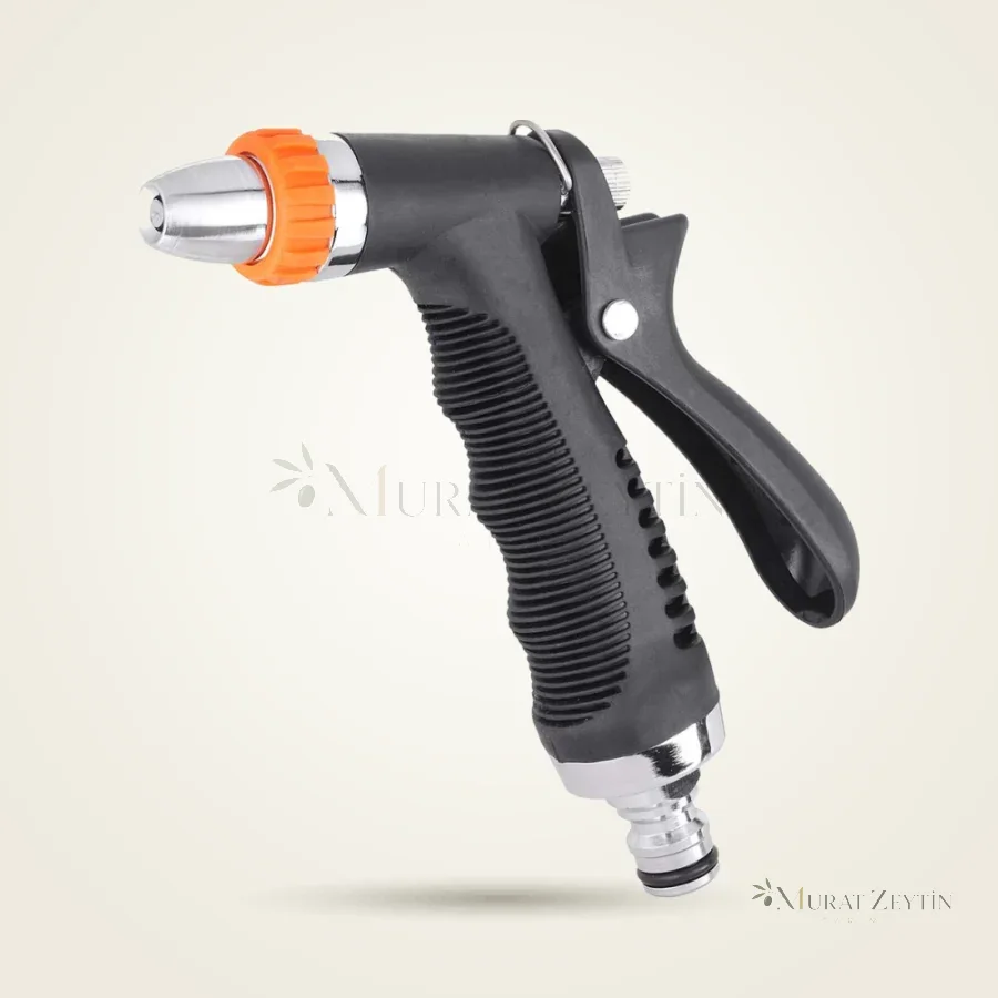 Claber 9621 Spray Metal Sulama Tabancası, 3 Fonksiyonlu
