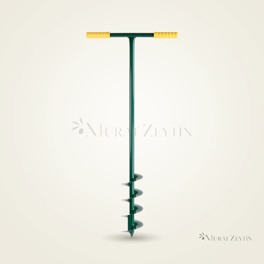 HANDY 602608 Manuel Toprak Burgu Aleti Ø 8 cm, 30 cm İş Uzunluğu, T Saplı