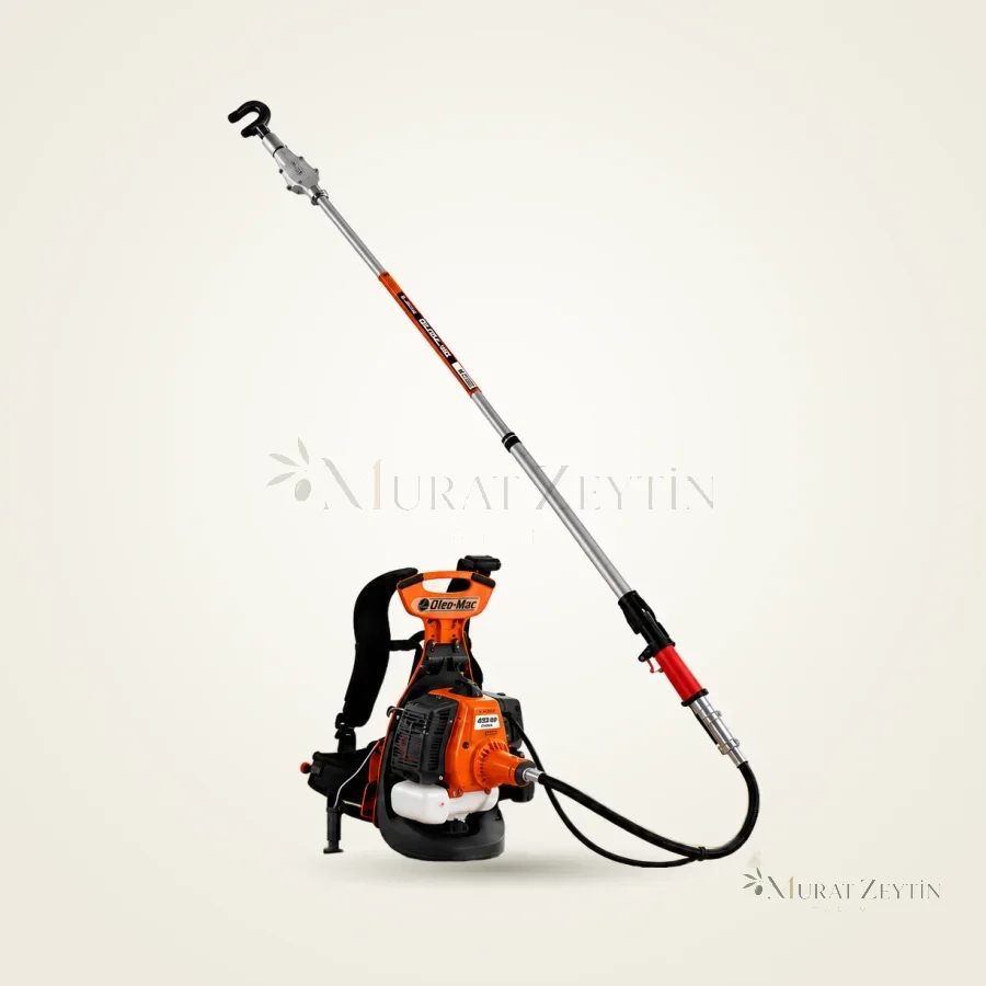 HFS Sırt Tipi OLEO-MAC 453 BP ERGO 52,5 cc 2,8 HP Profesyonel Zeytin Silkeleme Makinesi
