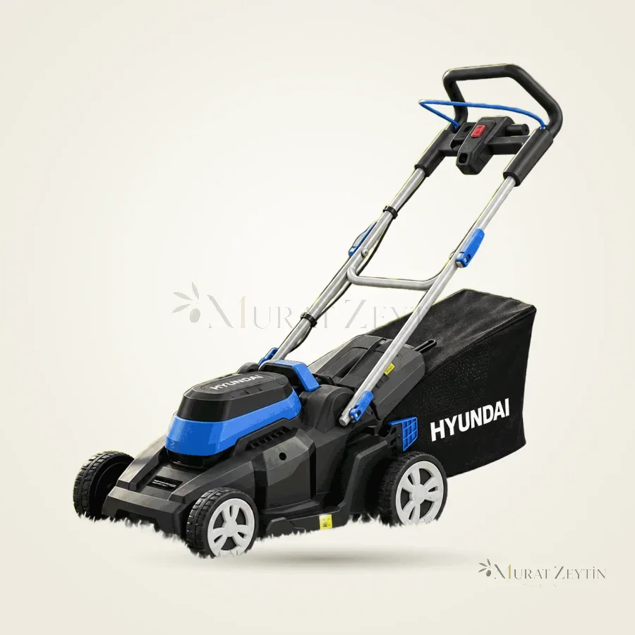 Hyundai 46 cm 2000 W ABS İtmeli Elektrikli Çim Biçme Makinesi