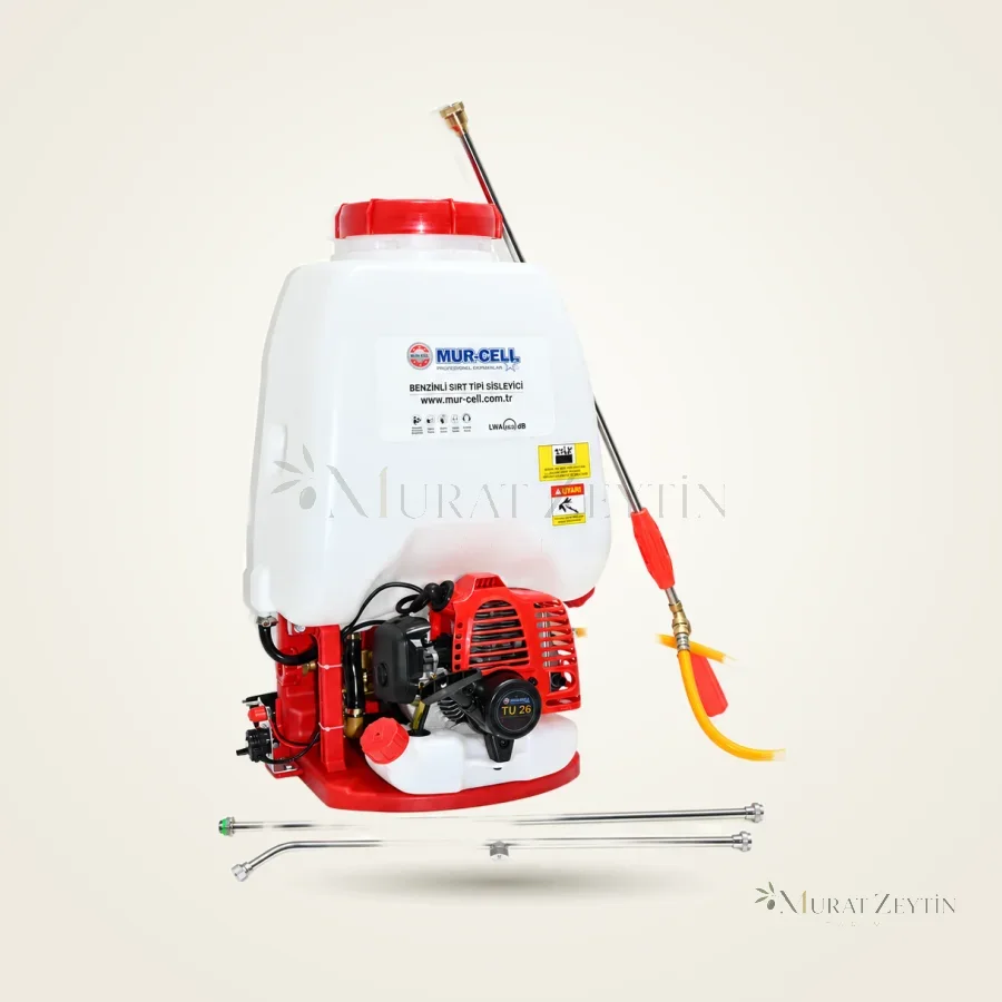 MUR-CELL MUR-FST800 25 L Sırttan Benzinli İlaçlama Pompası