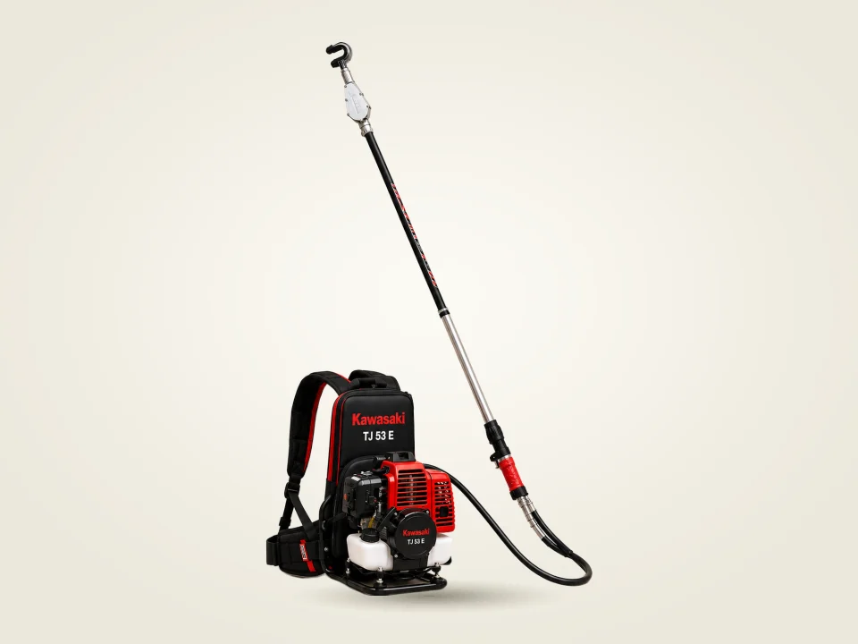 HFS sırt tipi Kawasaki TJ53E zeytin silkeleme makinesi