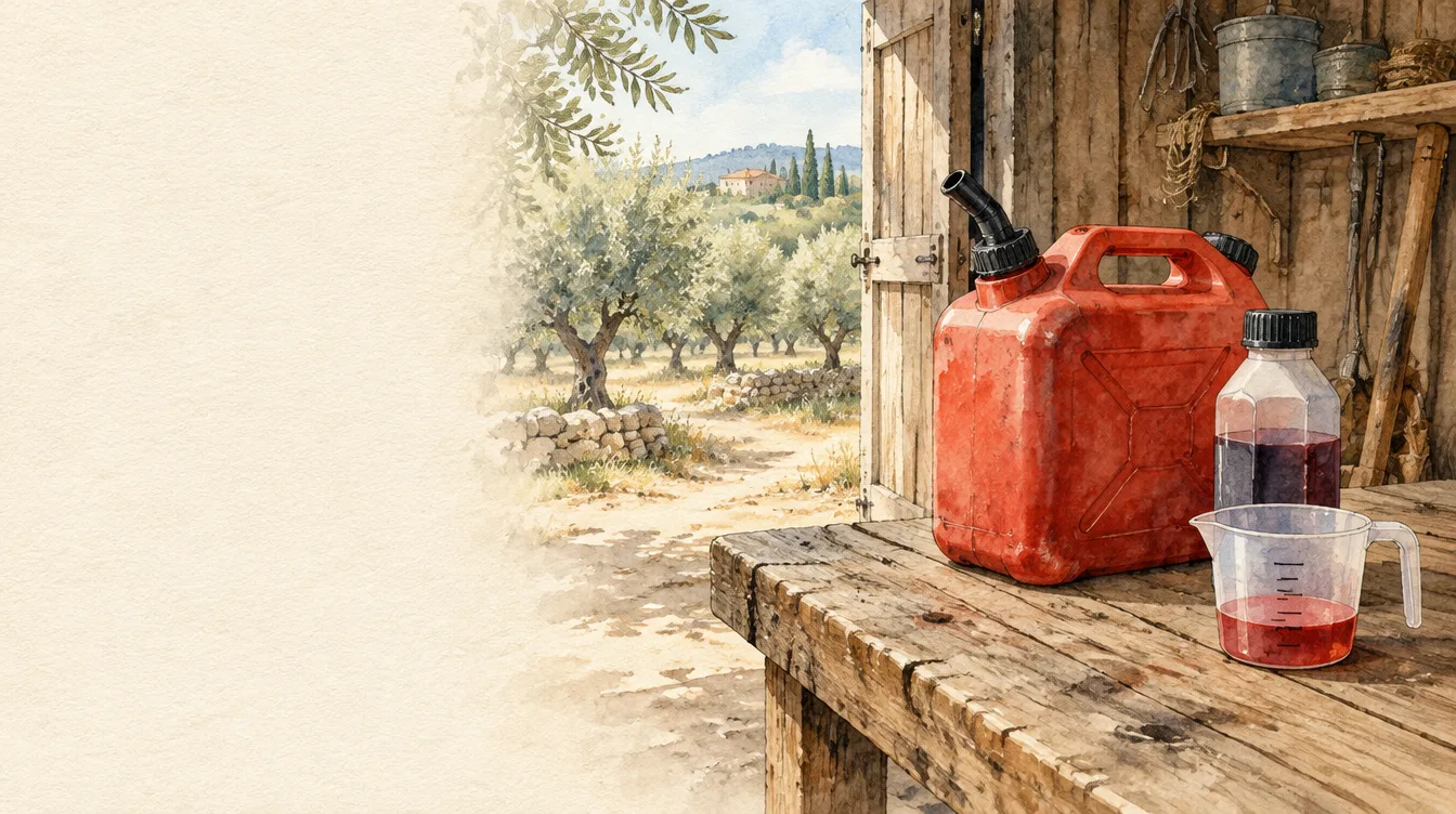 2 Zamanlı Motor Yakıt Karışımı Nasıl Hazırlanır?