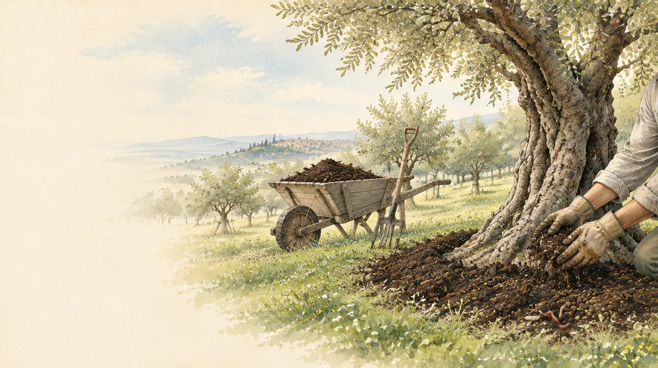 Organik Gübreleme ile Zeytin Ağacında Kalıcı Verim Artışı