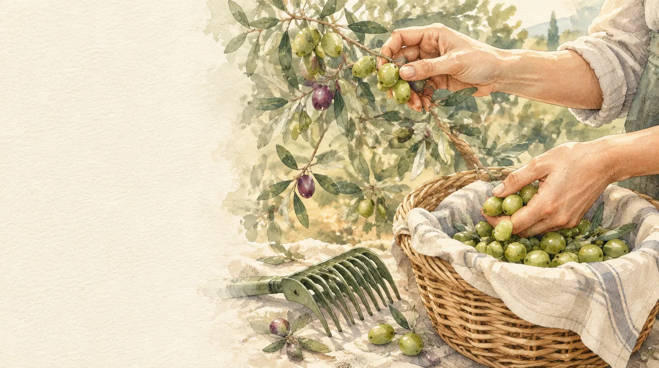 Sofralık Zeytin Hasadı: Taneyi Zedelemeden Toplamanın Yolları