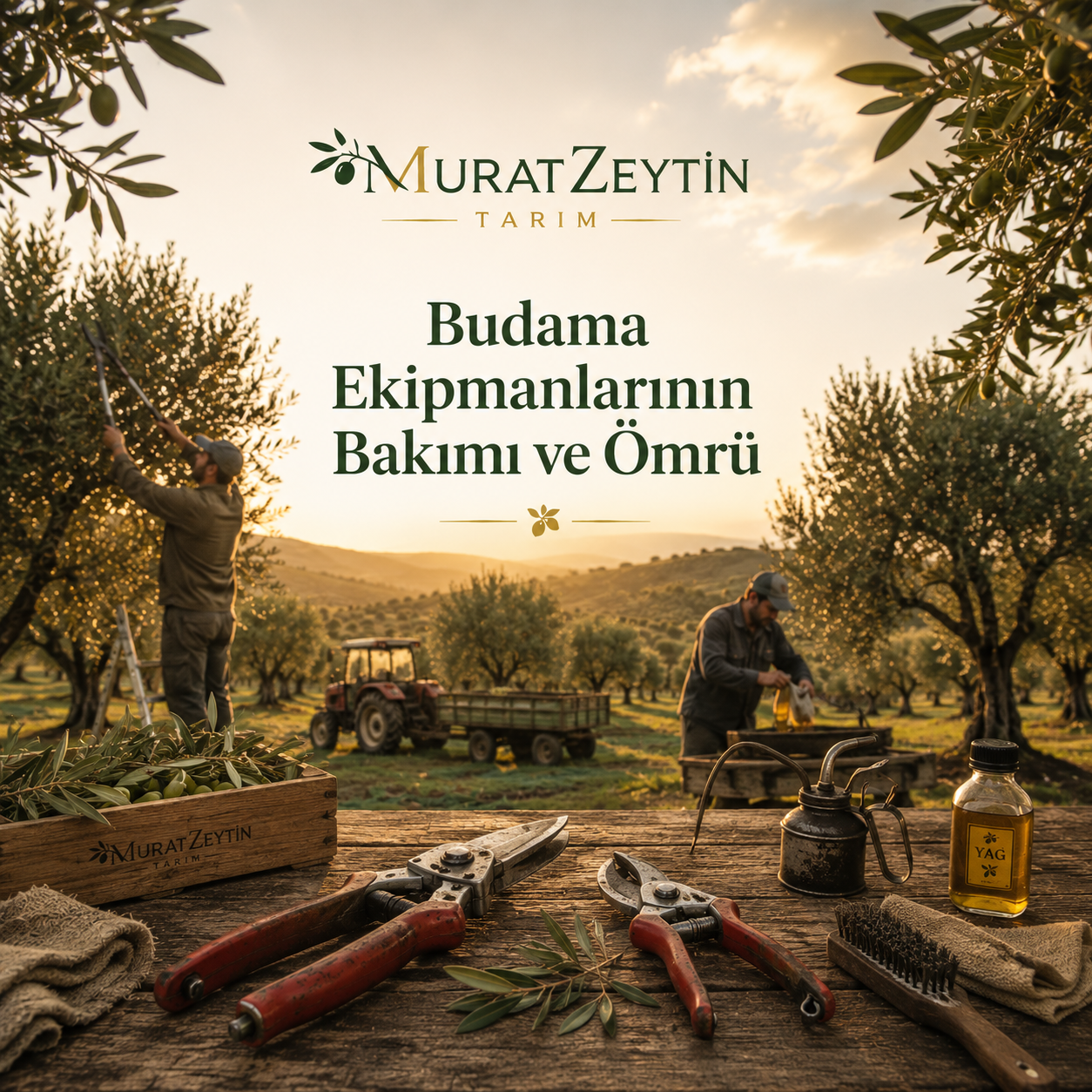 Budama Ekipmanlarının Bakımı: Makas, Testere ve Akülü Aletlerde Uzun Ömür