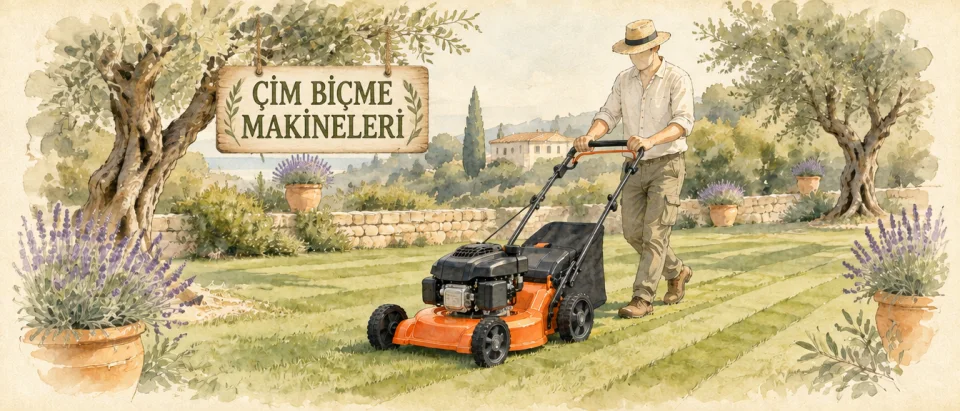 Çim Biçme Makineleri