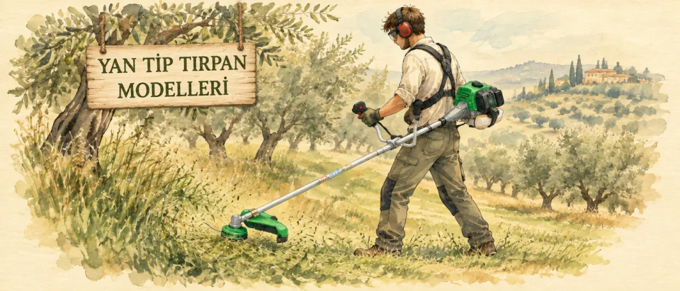 Yan Tip Tırpan Modelleri