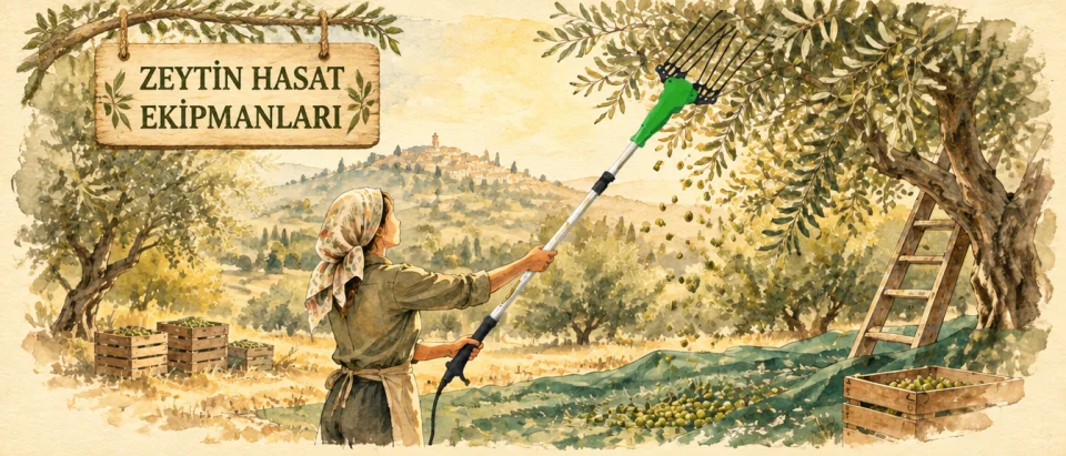 Zeytin Hasat Ekipmanları