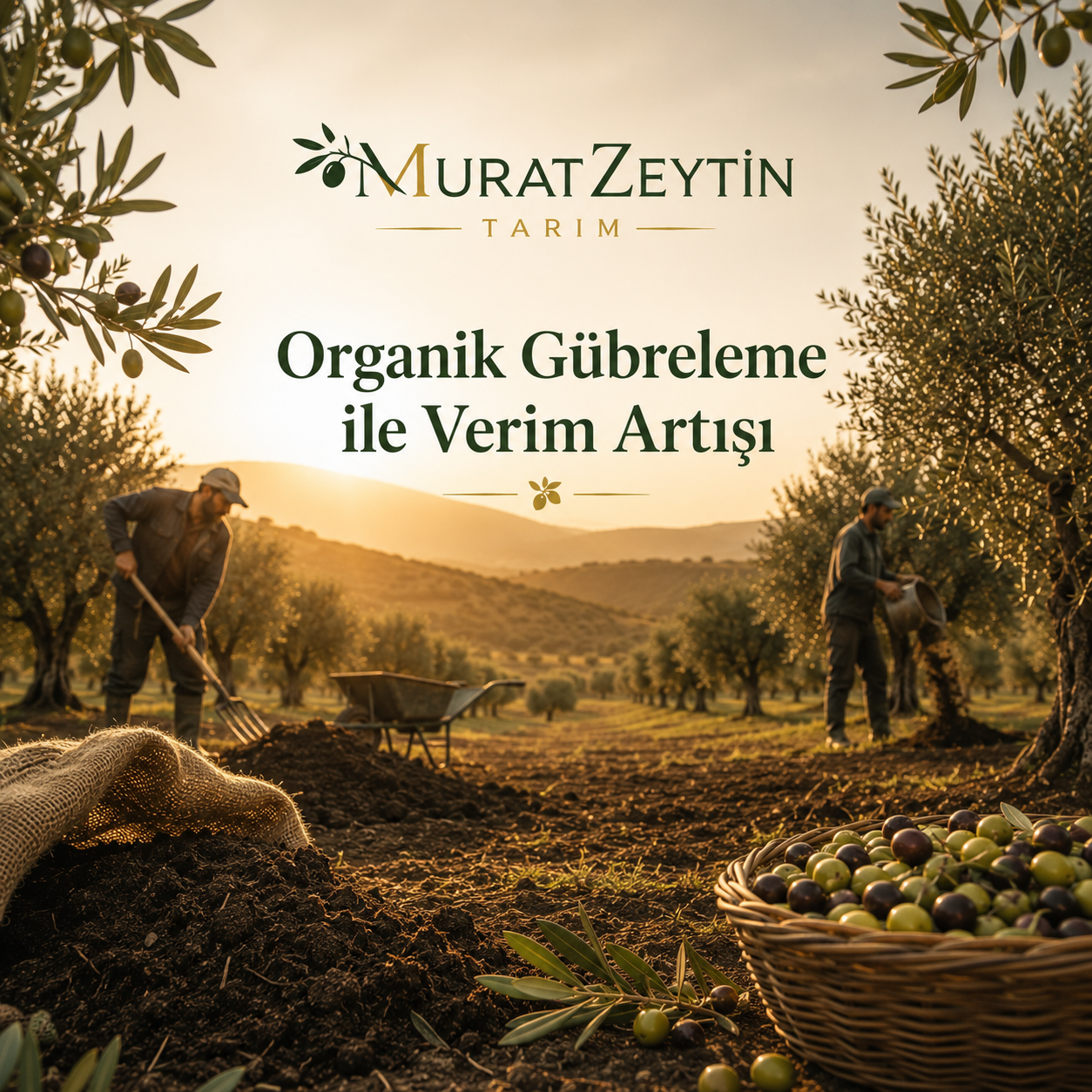 Organik Gübreleme ile Zeytin Ağacında Kalıcı Verim Artışı