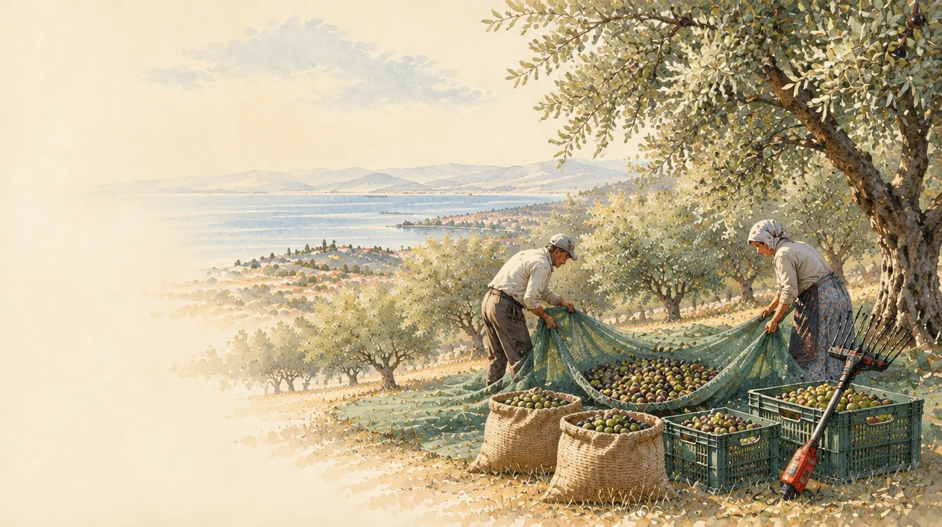 Zeytin Toplama Makinesi