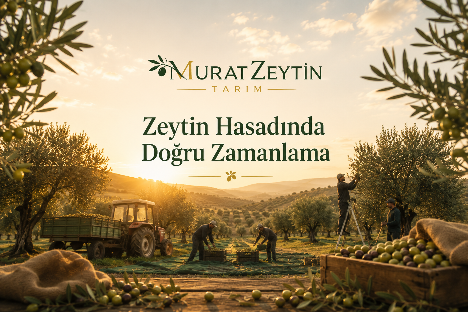 Zeytin Hasadında Doğru Zamanlama: Verim ve Kalite İçin Saha Rehberi