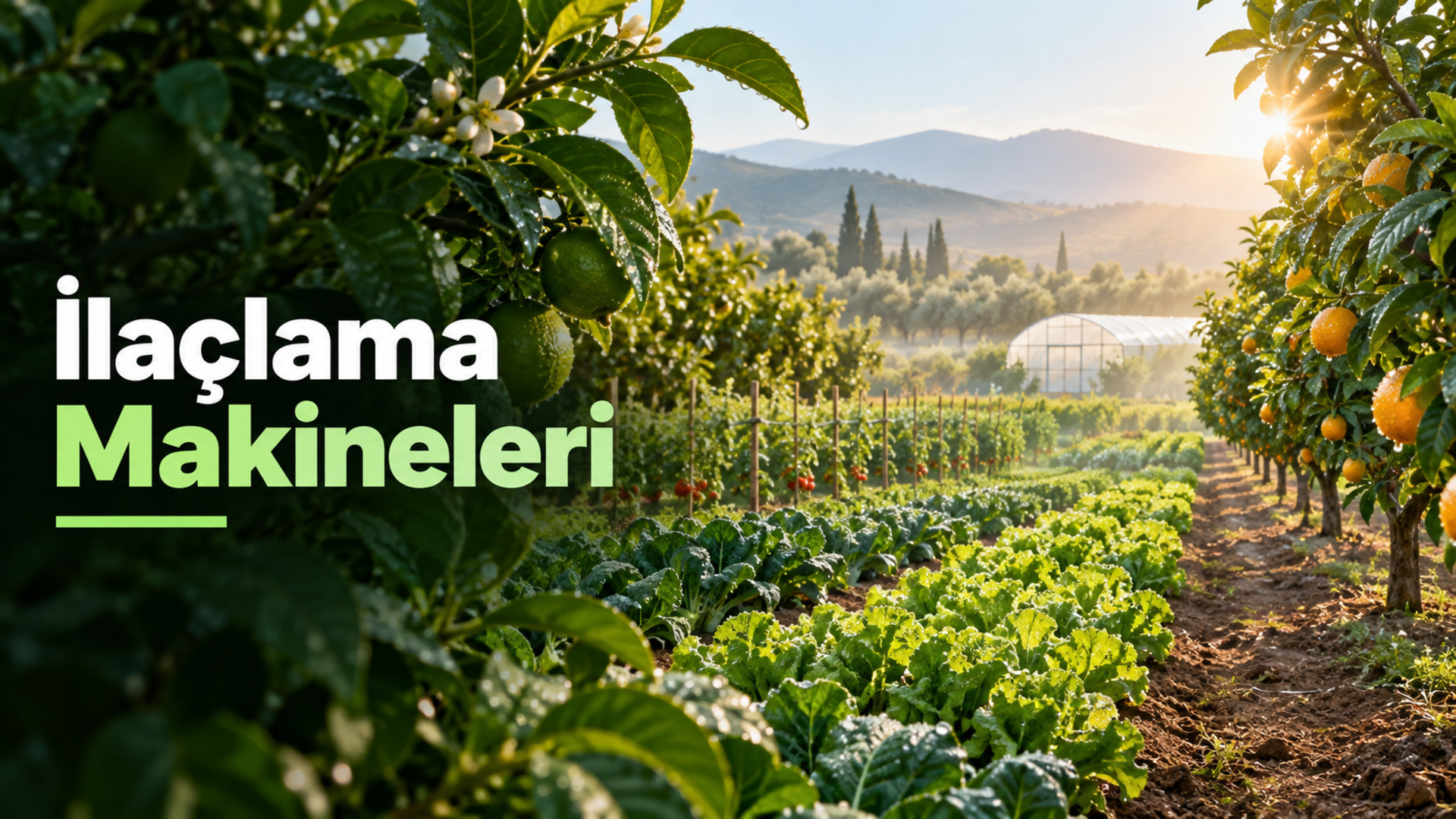 İlaçlama Makineleri