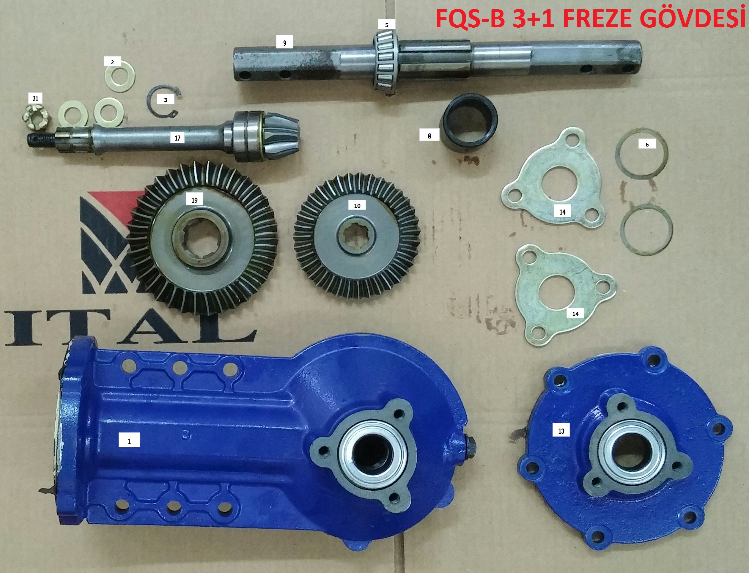 FREZE GÖVDESİ HC105FQS-B KOMPLE